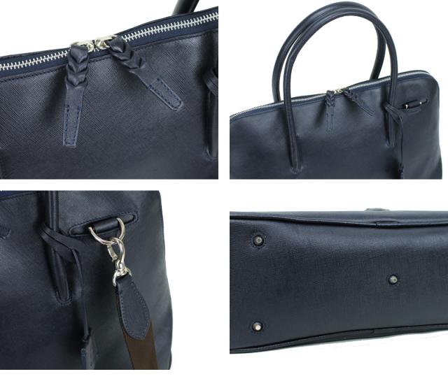 トートバッグ 2WAY メンズ 本革 レザー PID selvaシリーズ PAP102 ビジネスバッグ ブルーフケース ビジネスブリーフ ピーアイディー セルヴァ レディース 男女兼用 B4 A4 黒 紺 通勤 通学 牛革 サフィアノ調