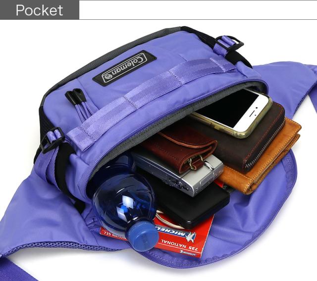 Coleman(コールマン) AITHRIA(エスリア) AITHRIA(エスリアウエストバッグ) ウエストバッグ ボディバッグ ワンショルダーバッグ 斜め掛けバッグ