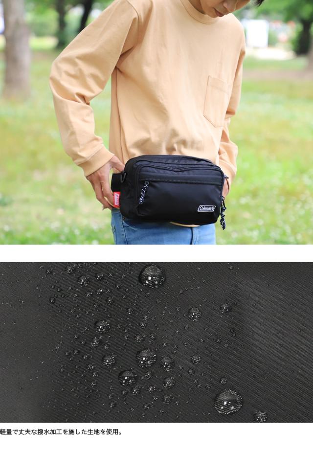 Coleman(コールマン) WALKER POUCH(ウォーカーポーチ) ウエストバッグ ボディバッグ ショルダーバッグ 3WAY