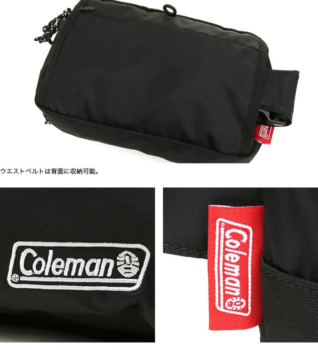 Coleman(コールマン) WALKER POUCH(ウォーカーポーチ) ウエストバッグ ボディバッグ ショルダーバッグ 3WAY