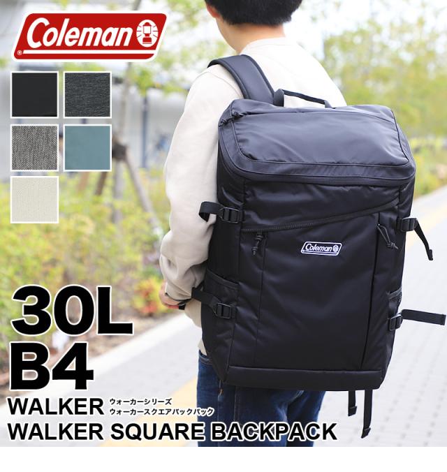 Coleman(コールマン) WALKER(ウォーカー) WALKER(ウォーカースクエアバックパック) スクエアリュック リュックサック デイパック バックパック