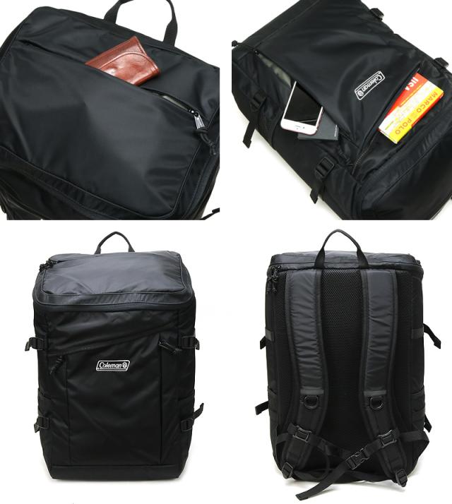 Coleman(コールマン) WALKER(ウォーカー) WALKER(ウォーカースクエアバックパック) スクエアリュック リュックサック デイパック バックパック