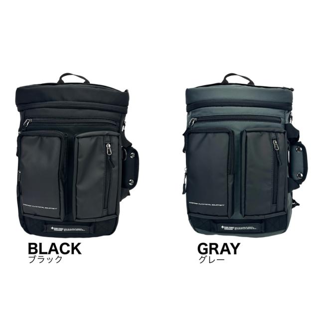 【商品レビューで+5%】ファイヤーファースト FIRE FIRST 3WAY ショルダー ショルダーバッグ 手持ち リュック バックパック A4 B4 10.1L 普段使い タウン デイリー 通勤 通学 ビジネス 旅行 トラベル レジャー シンプル メンズ 黒 グレー 男性 軽量 丈夫 人気 ブランド FFX-103