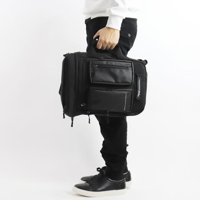 【商品レビューで+5%】ファイヤーファースト FIRE FIRST 3WAY ショルダー ショルダーバッグ 手持ち リュック バックパック A4 B4 10.1L 普段使い タウン デイリー 通勤 通学 ビジネス 旅行 トラベル レジャー シンプル メンズ 黒 グレー 男性 軽量 丈夫 人気 ブランド FFX-103