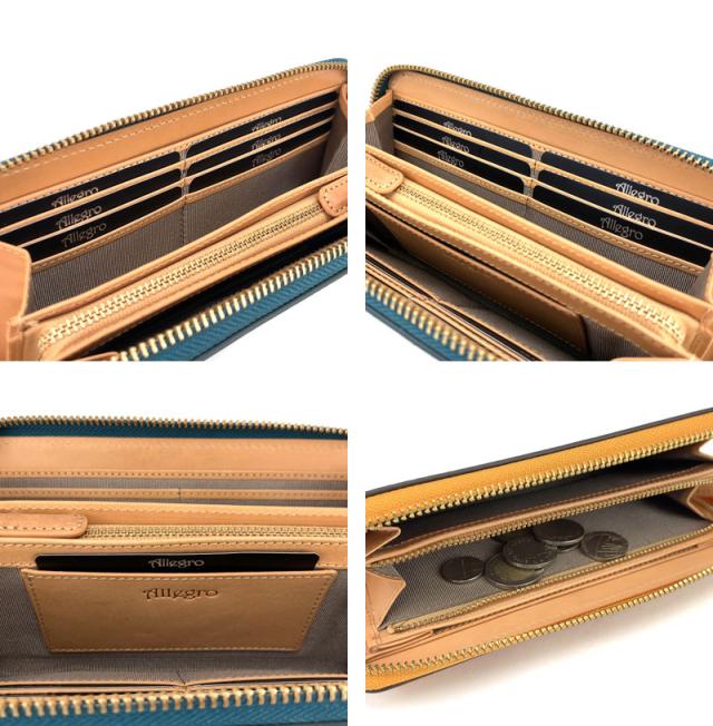 Allegro(アレグロ) オーリオ ラウンドファスナー長財布
