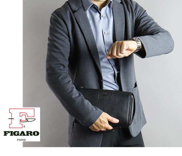 FIGARO フィガロ アルル2シリーズ クラッチバッグ セカンドバッグ 牛革 本革 レザー 36193