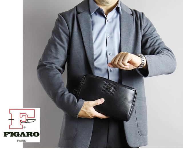 FIGARO フィガロ アルル2シリーズ クラッチバッグ セカンドバッグ 牛革 本革 レザー 36194