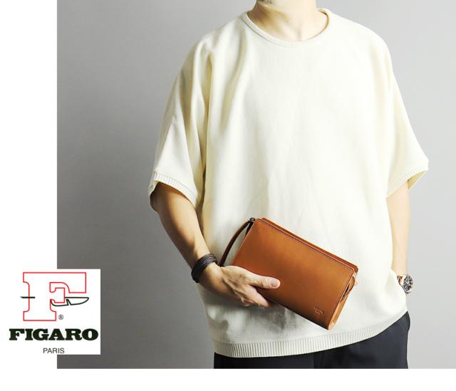 FIGARO フィガロ クラールシリーズ クラッチバッグ 斜め掛けバッグ 牛革 本革 レザー クラッチバッグ