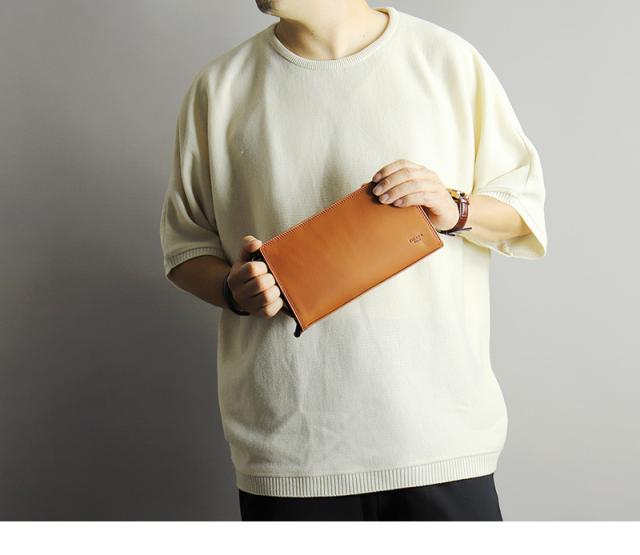 FIGARO フィガロ クラールシリーズ クラッチバッグ 斜め掛けバッグ 牛革 本革 レザー クラッチバッグ