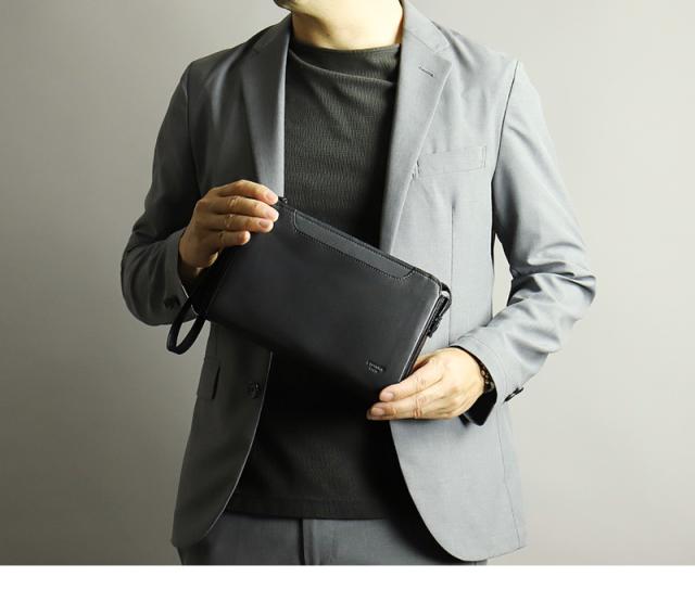 FIGARO フィガロ クラールシリーズ クラッチバッグ 斜め掛けバッグ 牛革 本革 レザー クラッチバッグ