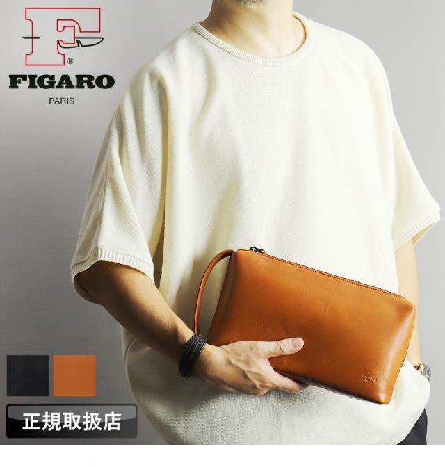 FIGARO フィガロ クラールシリーズ クラッチバッグ 斜め掛けバッグ 牛革 本革 レザー クラッチバッグ