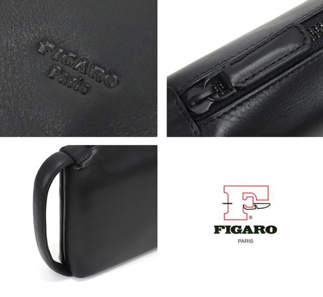 FIGARO フィガロ クラールシリーズ クラッチバッグ 斜め掛けバッグ 牛革 本革 レザー クラッチバッグ