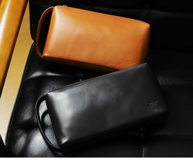 FIGARO フィガロ クラールシリーズ クラッチバッグ 斜め掛けバッグ 牛革 本革 レザー クラッチバッグ