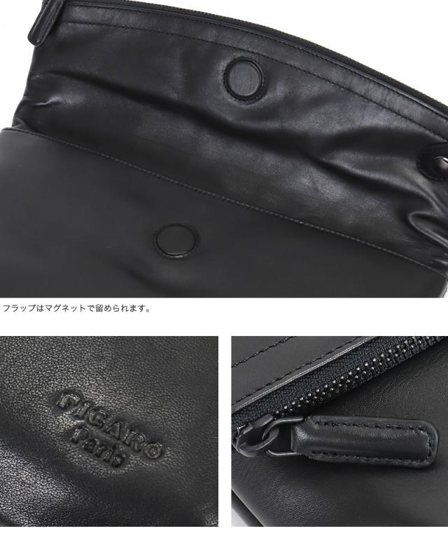 FIGARO フィガロ クラールシリーズ クラッチショルダー 斜め掛けバッグ 牛革 本革 レザー クラッチバッグ ショルダーバッグ