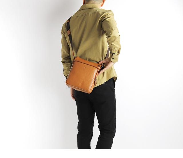 Allegro アレグロ ムランシリーズ ミニショルダーバッグ 斜め掛けバッグ 牛革 本革 レザー ショルダーバッグ