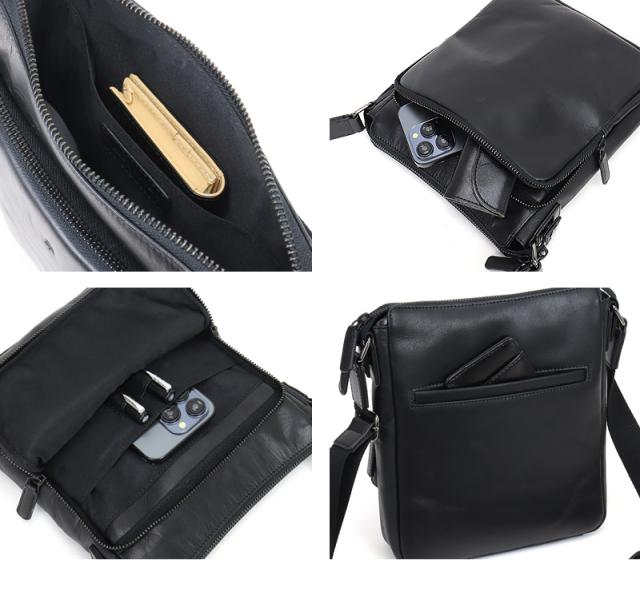 Allegro アレグロ ムランシリーズ ミニショルダーバッグ 斜め掛けバッグ 牛革 本革 レザー ショルダーバッグ