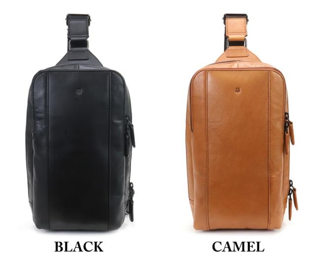 Allegro アレグロ ムランシリーズ ボディバッグ ワンショルダーバッグ 斜め掛けバッグ 牛革 本革 レザー ショルダーバッグ