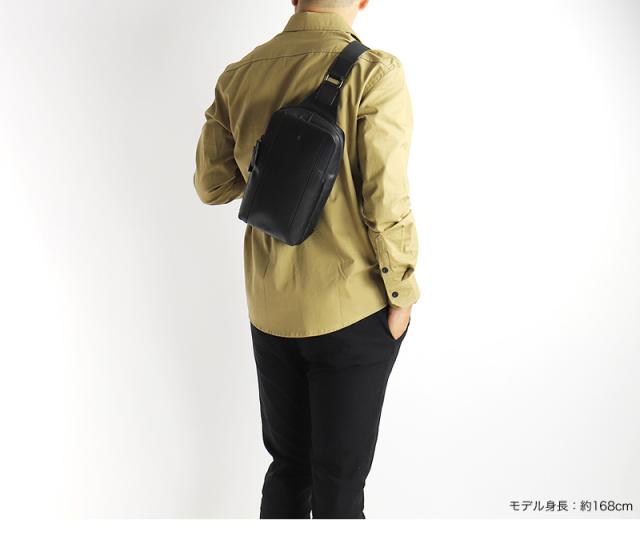 Allegro アレグロ ムランシリーズ ボディバッグ ワンショルダーバッグ 斜め掛けバッグ 牛革 本革 レザー ショルダーバッグ