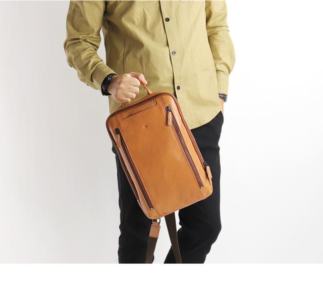 Allegro アレグロ ムランシリーズ ボディバッグ ワンショルダーバッグ 斜め掛けバッグ 牛革 本革 レザー ショルダーバッグ