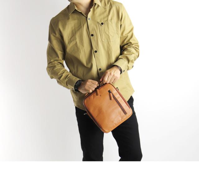 Allegro アレグロ ムランシリーズ ミニショルダーバッグ 斜め掛けバッグ 牛革 本革 レザー ショルダーバッグ