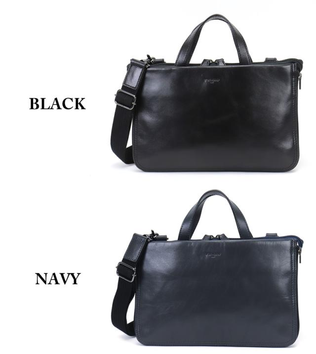 FIGARO フィガロ ポアネシリーズ ミニブリーフケース 斜め掛けバッグ 牛革 本革 レザー ミニブリーフケース