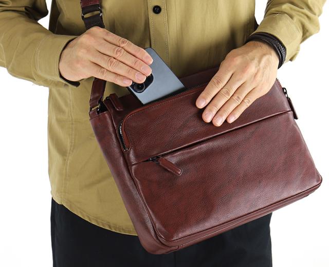 Allegro アレグロ ユッティーナ2 ショルダーバッグ 斜め掛けバッグ 牛革 本革 レザー ショルダーバッグ