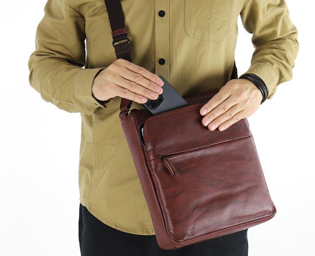 Allegro アレグロ ユッティーナ2 ショルダーバッグ 斜め掛けバッグ 牛革 本革 レザー ショルダーバッグ