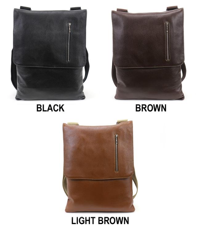 TRUSTER トラスター モスク 薄マチショルダーバッグ 牛革 本革 レザー 75813