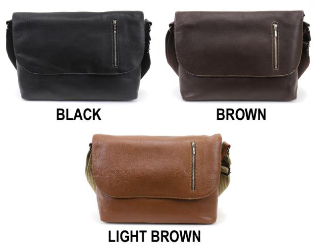 TRUSTER トラスター モスク メッセンジャーバッグ 牛革 本革 レザー 75815