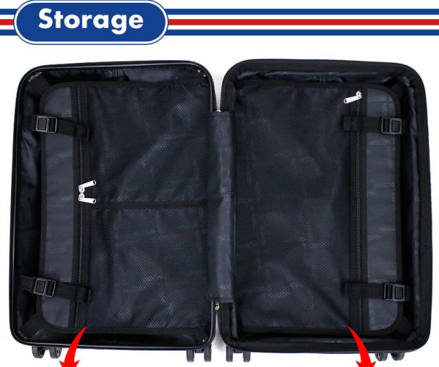 【商品レビュー記入で+5%】OUTDOOR PRODUCTS アウトドアプロダクツ スーツケース キャリーケース 40〜45L 49.5cm 3.2kg 1〜3泊 4輪 TSAロック 拡張 機内持ち込み 旅行 トラベル 出張 修学旅行 メンズ レディース ジュニア 中学生 高校生 OD-0808-50