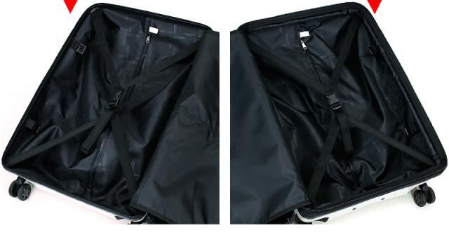 【商品レビュー記入で+5%】OUTDOOR PRODUCTS(アウトドアプロダクツ) スーツケース キャリーケース 66〜74L 60cm 3.7kg 4〜6泊 4輪 TSAロック 拡張 メンズ レディース ジュニア OD-0808-60