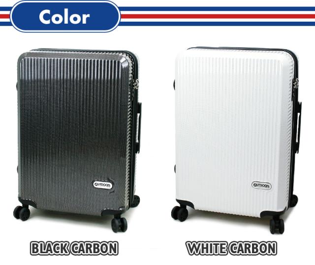 【商品レビュー記入で+5%】OUTDOOR PRODUCTS(アウトドアプロダクツ) スーツケース キャリーケース 66〜74L 60cm 3.7kg 4〜6泊 4輪 TSAロック 拡張 メンズ レディース ジュニア OD-0808-60