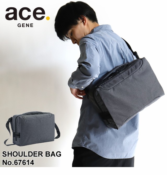ショルダーバッグ エースジーン メンズ ace.GENE タブレット収納 11.0インチ ホバーライト2 HOVERLITE2 67614