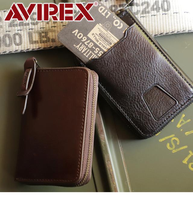 AVIREX BEIDE SERIES アヴィレックス バイドシリーズ ラウンドミニ財布 AX9104
