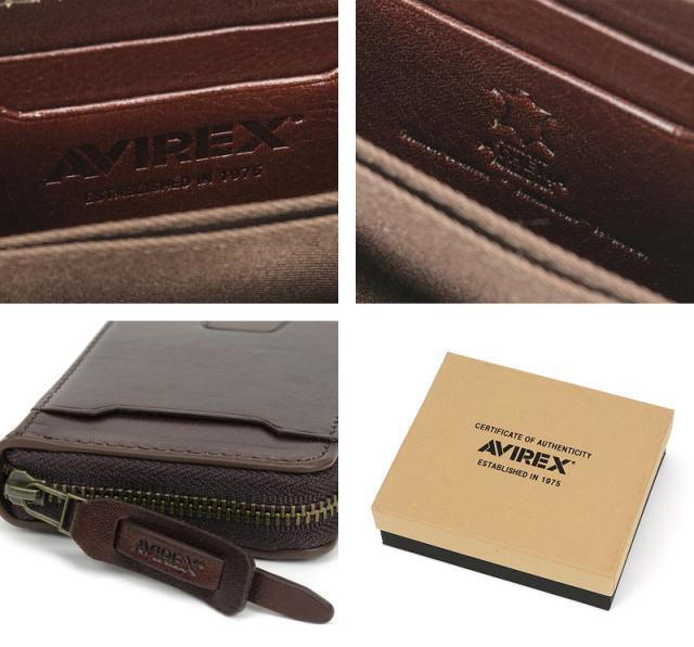 AVIREX BEIDE SERIES アヴィレックス バイドシリーズ ラウンドミニ財布 AX9104