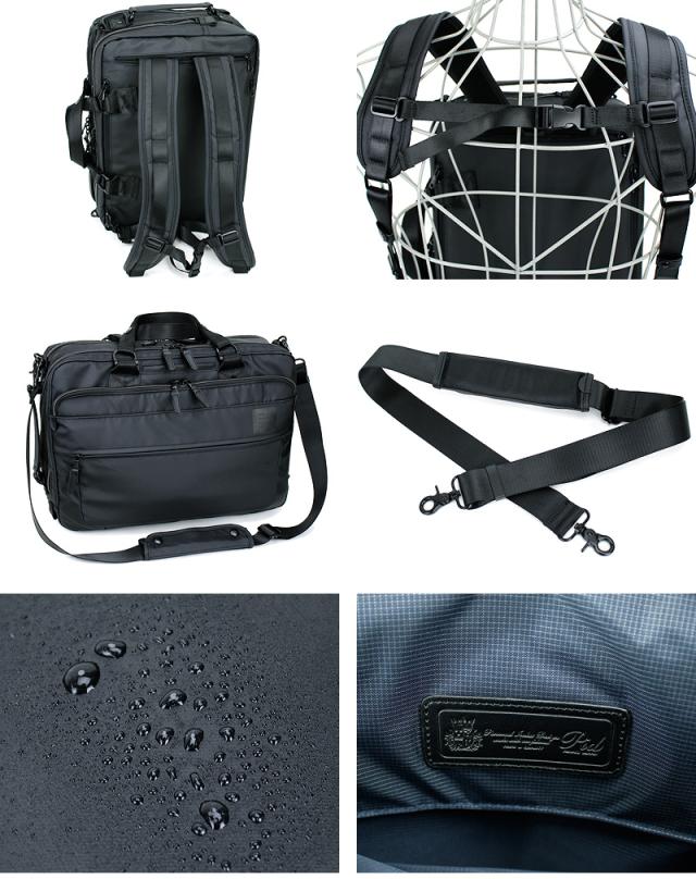 3WAY ビジネスバッグ リュック ショルダーバッグ PID Gradeシリーズ PAT202 2ルーム ブリーフケース ビジネスブリーフ ピーアイディー グレーデ レディース 男女兼用 B4 A4 黒 通勤 ノートPC対応 タブレット対応 大容量 ブラック