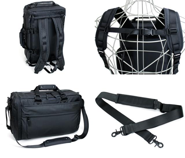 3WAY ビジネスバッグ リュック ショルダーバッグ PID Gradeシリーズ PAT203 ブリーフケース ビジネスブリーフ ピーアイディー グレーデ レディース 男女兼用 B4 A4 黒 通勤 ノートPC対応 タブレット対応 大容量 ブラック