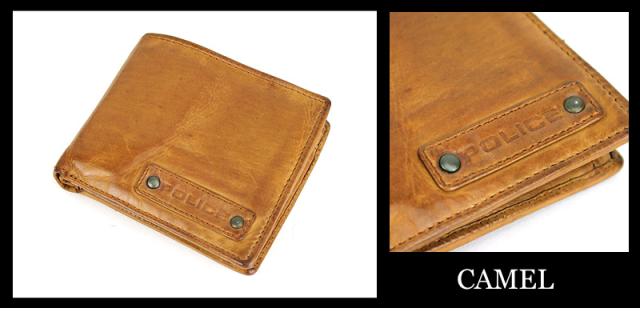 POLICE 二つ折り財布 PA-59601