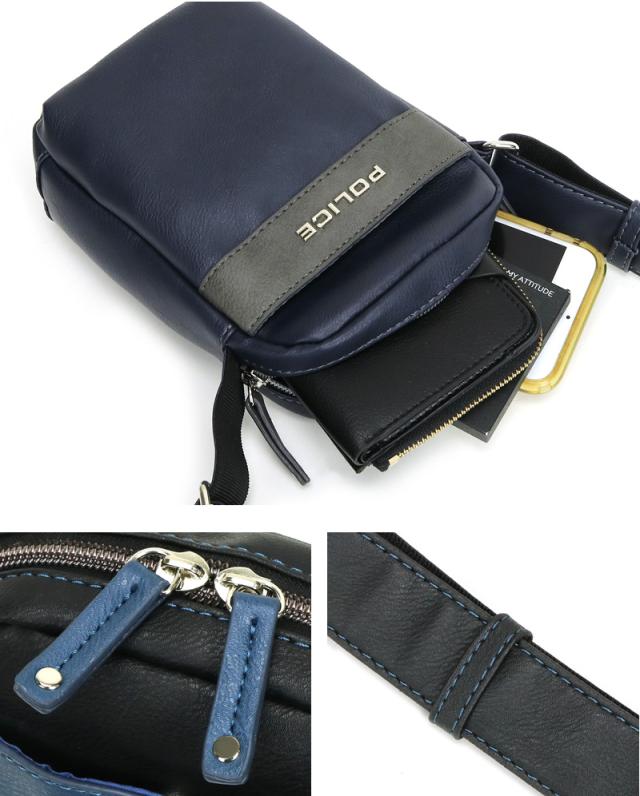 POLICE ミニショルダーバッグ PA-66002