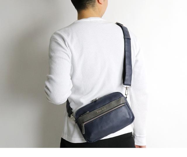 POLICE ショルダーバッグ PA-66005