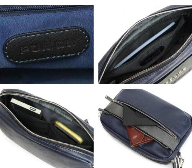 POLICE ショルダーバッグ PA-66005