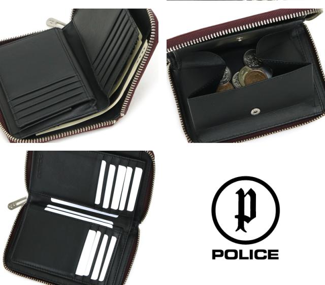 POLICE ミドルウォレット 小銭入れあり PA-70603