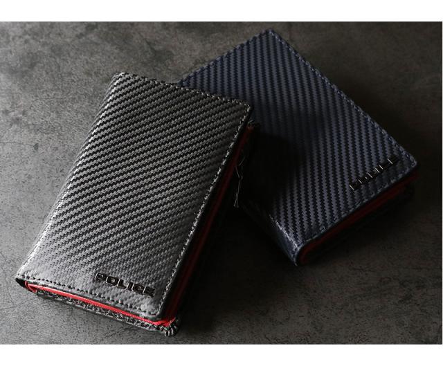 POLICE 二つ折り財布 PA-70804