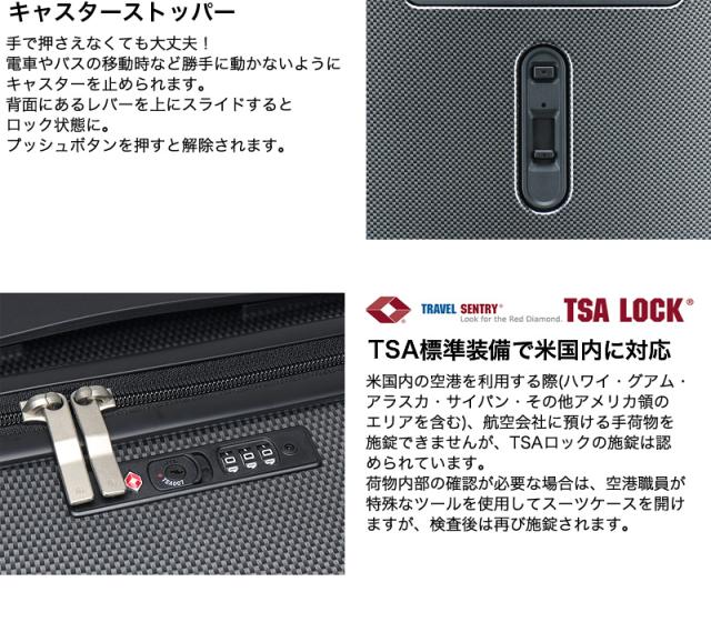 ace.TOKYO(エース トーキョー)Palisades3-Z(パリセイド3-Z)スーツケース 100L 06916