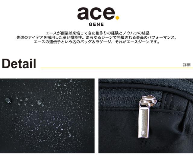 リュック ビジネスリュック 撥水 エースジーン ガジェタブル ace.GENE ACE ビジネスバッグ エース おすすめ A4ファイル ブランド 55531 ノートPC対応 タブレット対応 2WAY 9L A4 通勤