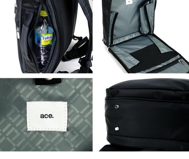 リュック ビジネスリュック 撥水 エースジーン ガジェタブル ace.GENE ACE ビジネスバッグ エース おすすめ B4 ブランド 55533 ノートPC対応 タブレット対応 2WAY 15L A4 B4 通勤