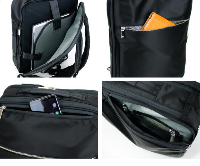 リュック ビジネスリュック 撥水 エースジーン ガジェタブル ace.GENE ACE ビジネスバッグ エース おすすめ B4 ブランド 55533 ノートPC対応 タブレット対応 2WAY 15L A4 B4 通勤
