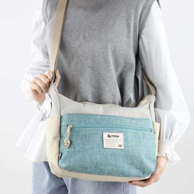 【商品レビューで+5%】moz モズ ショルダーバッグ 6.4L A5 レディース 斜めがけ 大人 軽量 ブランド 斜めがけバッグ ショルダーバック 肩がけ 斜めがけバック 肩掛け おでかけ 旅行 普段使い 舟形ショルダーバッグ かばん バッグ リフレクター 旅行 かわいい 女性 ZZEI-28