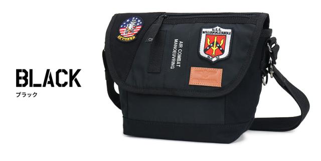 ショルダーバッグ AVIREX 限定モデル TOPGUN トップガン メンズ レディース 男女兼用 A5ミニショルダーバッグ AVX3520J