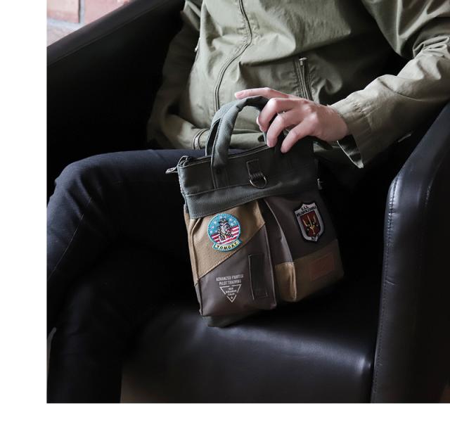 ミニヘルメットバッグ AVIREX 限定モデル TOPGUN トップガン メンズ レディース 男女兼用 AVX3528J